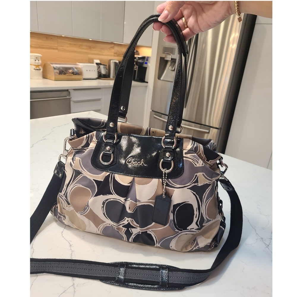 Coach Sateen Satchel